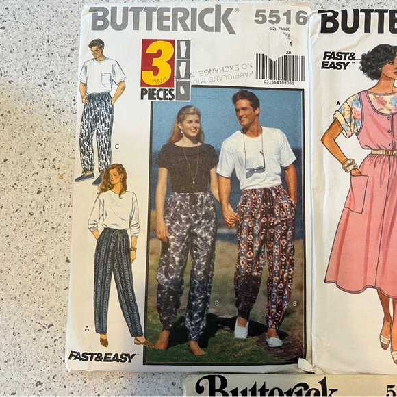 Butterick Vintage 70s 80s 90s Sewing Patterns - Picture 2 of 5
